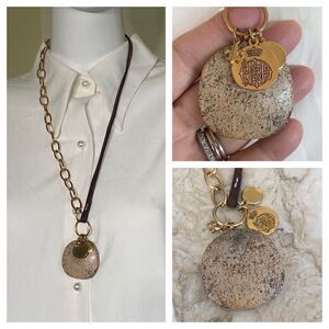 Club Monaco Mixed Media Harrods Knightsbridge NSEW Necklace